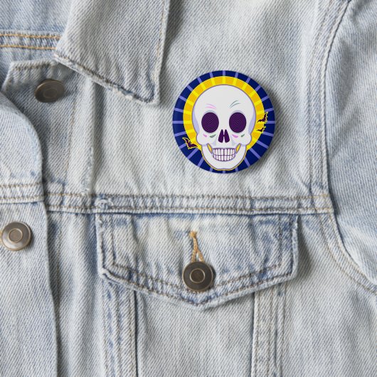 Skull氏 缶バッジ (インサイチュ)