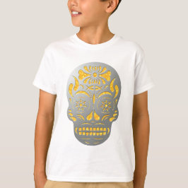 Skull1MetalFire Tシャツ