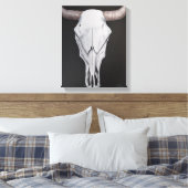 Skull キャンバスプリント (インサイチュ (寝室))