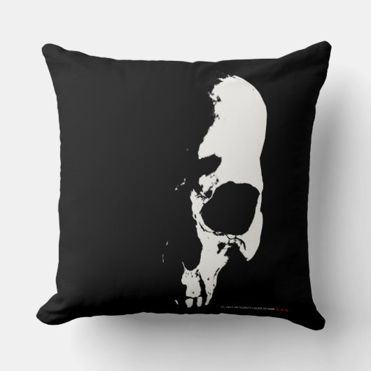 skull クッション (正面)