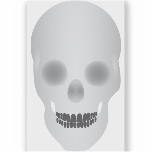 Skull シール (正面)