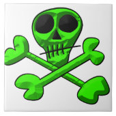 skull タイル (正面)