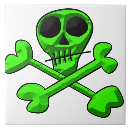skull タイル (正面)