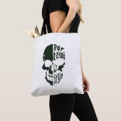 Skull  トートバッグ (クローズアップ)