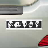 skull バンパーステッカー (車上)