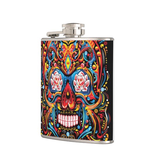 Skull フラスク (左)