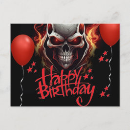 Skull ポストカード