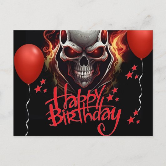 Skull ポストカード (正面)