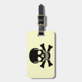 skull 01 ラゲッジタグ (正面縦)