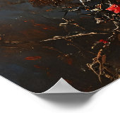 Skull and Crimson Roses ポスター (角)