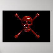 Skull and Crossbones- Red Death ポスター (正面)