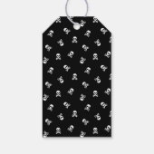 Skull and Crossbones Trick or Treat Party Favor ギフトタグ (裏面)