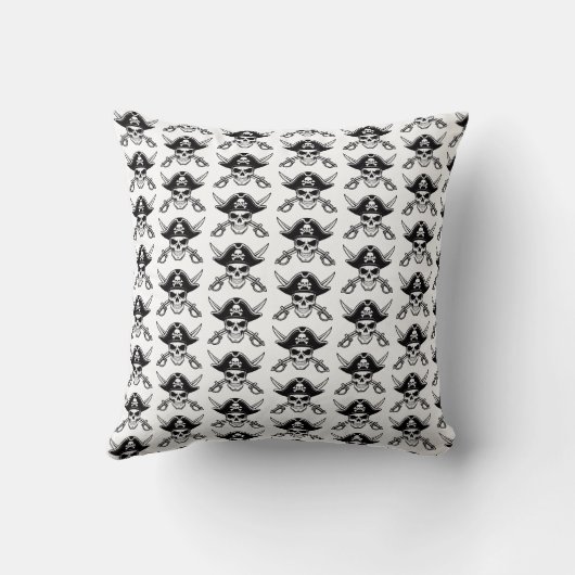 Skull and sabers クッション (裏面)