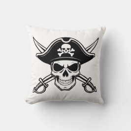 Skull and sabers クッション