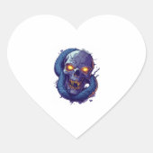 Skull and Serpent Duel ハートシール (正面)