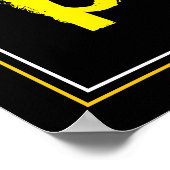 Skull & Bones, Neon Halloween Welcome Sign ポスター (角)