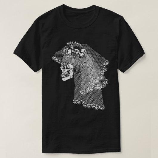 Skull Bride Tシャツ (デザイン正面)
