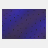 Skull cadeau papier set ラッピングペーパーシート (正面2)