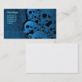 Skull, CALAVERA 名刺 (正面/裏面)