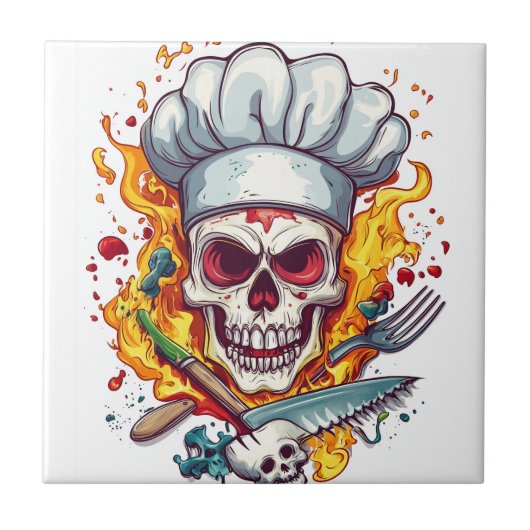 Skull Chef Kitchen Master タイル (正面)