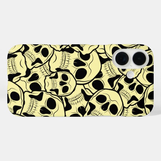 Skull Cluster iPhone / iPad case Case-Mate iPhoneケース (裏面 (横))