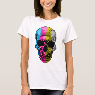 SKULL CMYK Tシャツ