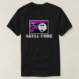 Skull Code V4: Skullnskin Graphics Tee By J.H.T. Tシャツ