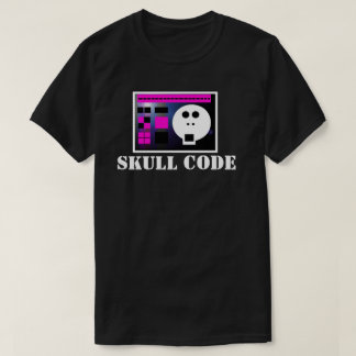 Skull Code V4: Skullnskin Graphics Tee By J.H.T. Tシャツ