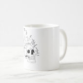 Skull Coffee Mug コーヒーマグカップ (正面右)