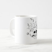 Skull Coffee Mug コーヒーマグカップ (正面左)
