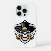 Skull Cowboy iPhone 15 Pro Case  iPhoneケース (裏面)