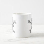 Skull Crossed Bones コーヒーマグカップ (中央)