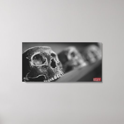 Skull cups canvas print キャンバスプリント (正面)