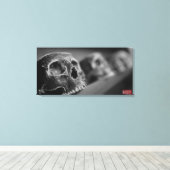 Skull cups canvas print キャンバスプリント (インサイチュ (ウッドフロア))