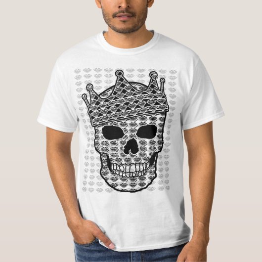 Skull Diamond王 Tシャツ (正面)