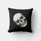 Skull einfach クッション (正面)