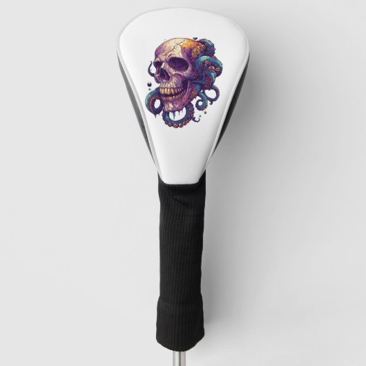 Skull from the Depths ゴルフヘッドカバー (正面)