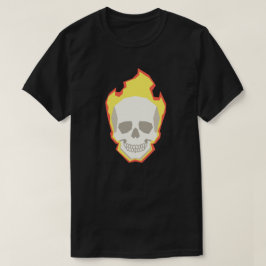 Skull Graphic T-Shirt – Minimal Dark Skull Design  Tシャツ