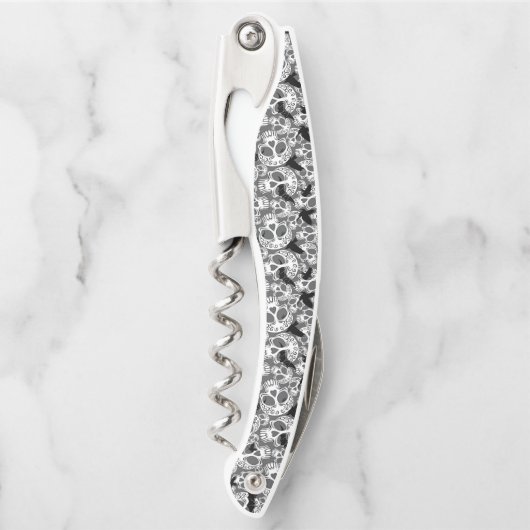 Skull Halloween Decorative Calaveras ソムリエナイフ (正面)