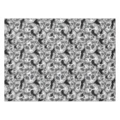 Skull Halloween Decorative Calaveras テーブルクロス (正面(横))