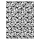 Skull Halloween Decorative Calaveras テーブルクロス (正面)