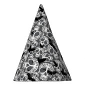 Skull Halloween Decorative Calaveras パーティーハット (右)