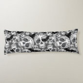 Skull Halloween Decorative Calaveras ボディピロー (裏面)