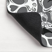 Skull Halloween Decorative Calaveras マウスパッド (コーナー)