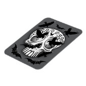 Skull Halloween Decorative Calaveras マグネット (左側)