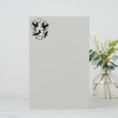 Skull Halloween Decorative Calaveras 便箋 (スタンド正面)