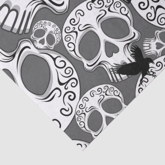 Skull Halloween Decorative Calaveras 薄葉紙 (詳細)