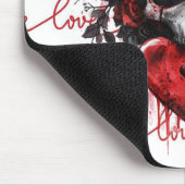 Skull & Heart “Love” マウスパッド (コーナー)