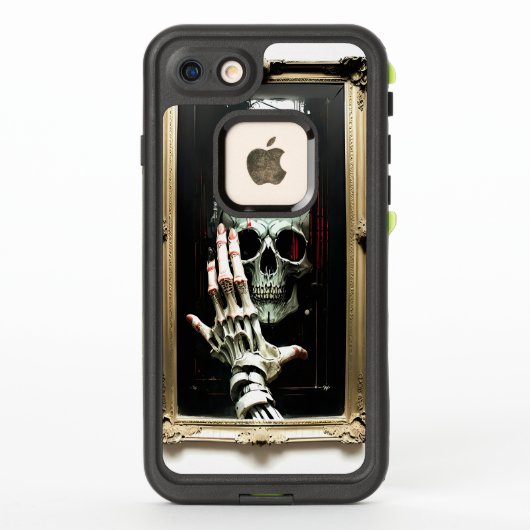 Skull in the mirror life proof i-phone case LifeProof iPhoneケース (裏面)