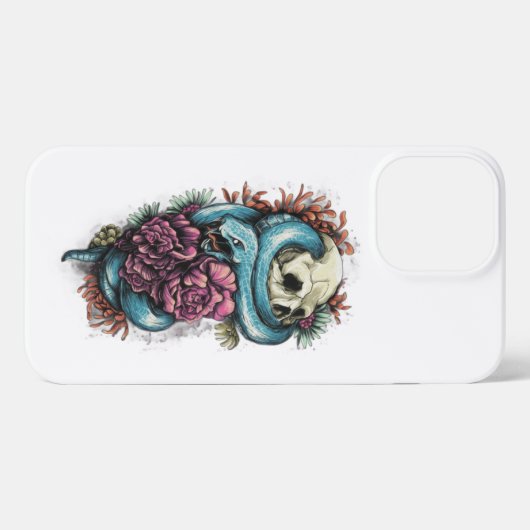 skull  iPhoneケース (裏面横)